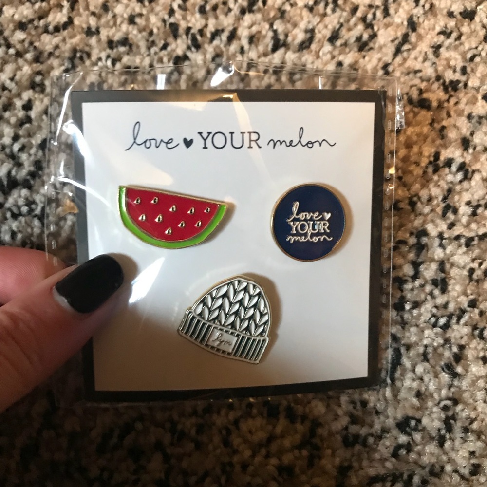 Love your melon pins limited edition